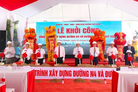 4 TUYẾN ĐƯỜNG PHÚ THUẬN KHỞI CÔNG: KÍCH HOẠT SỨC BẬT HẠ TẦNG VÀ ĐÒN BẨY CHO DOANH NGHIỆP