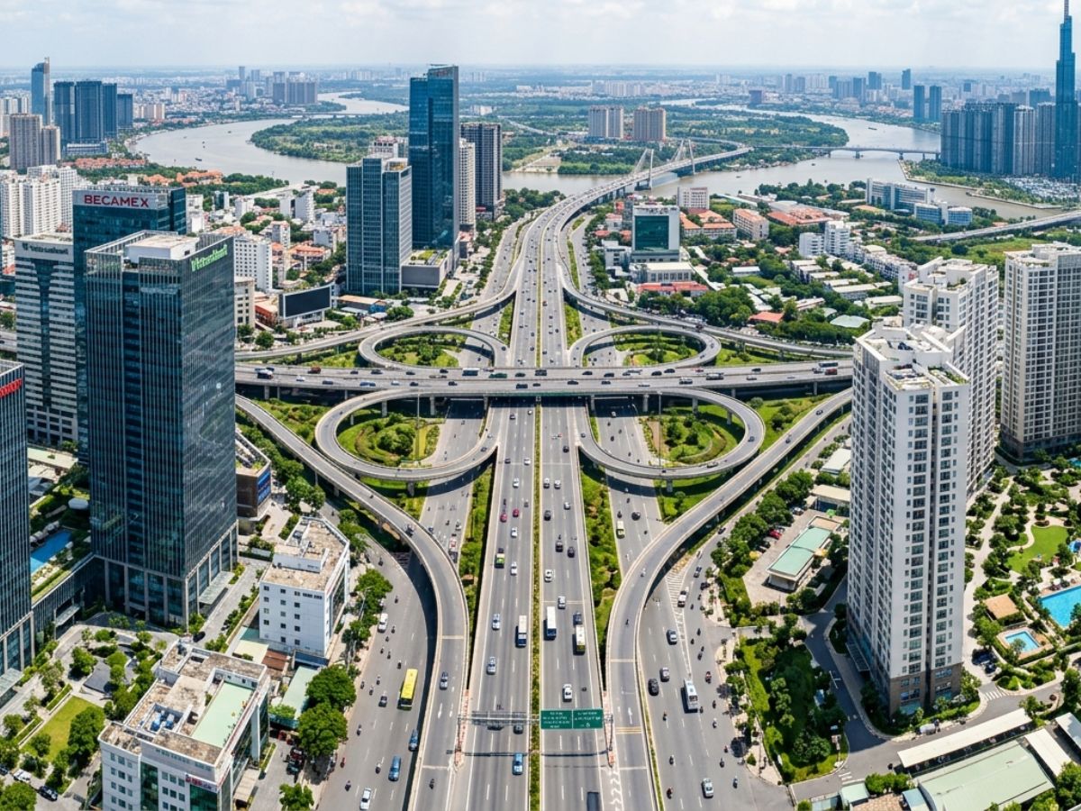 HẠ TẦNG BẤT ĐỘNG SẢN MỞ RA CHU KỲ PHÁT TRIỂN MỚI TẠI TP.HCM